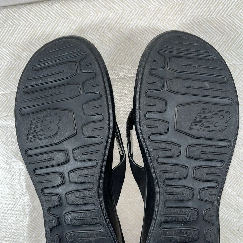 New‎ Balance Men's Sandals Size 12 Black SMT340K1 Comfort Casual Beach Pool